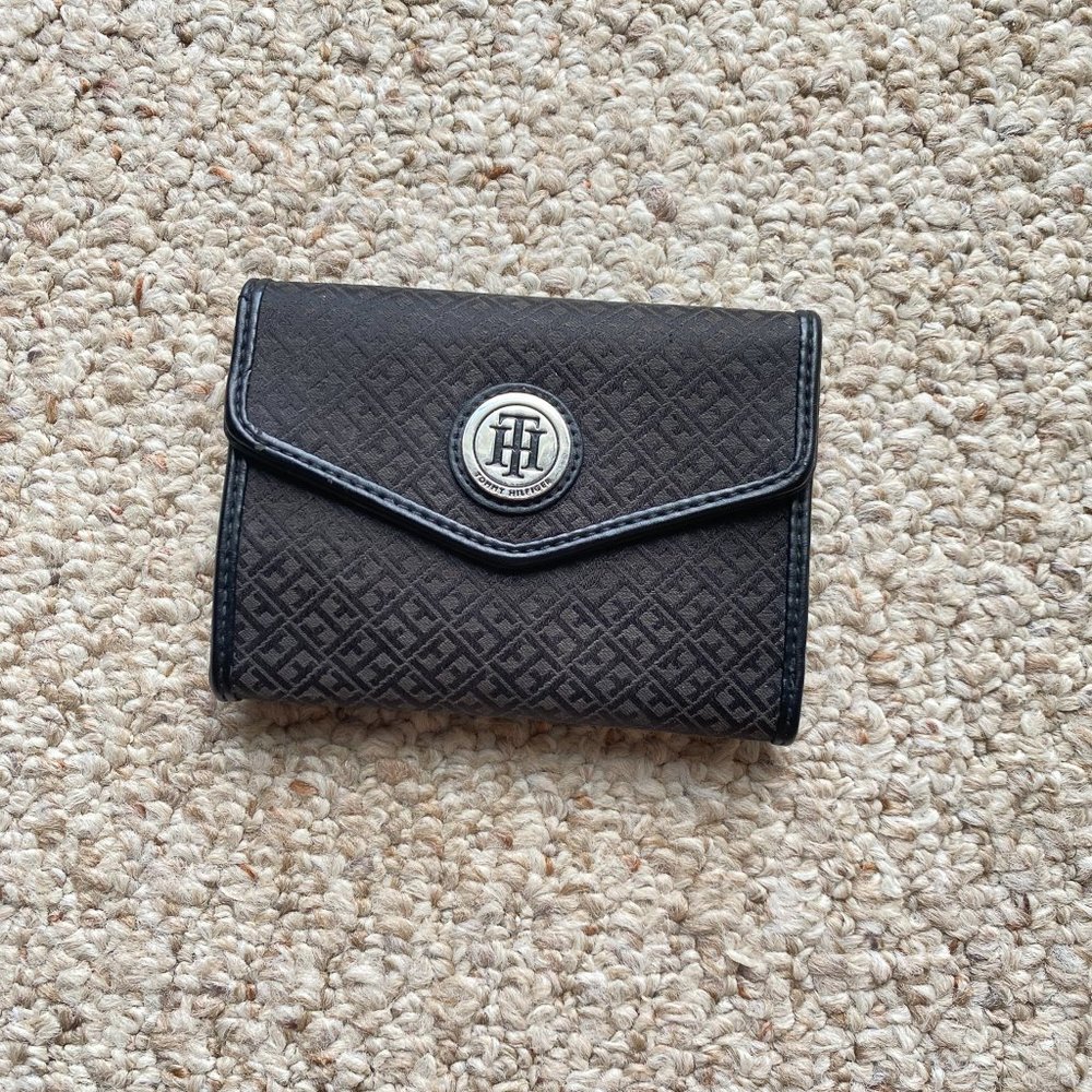 Tommy Hilfiger Wallet / Black Wallet/ Mini Wallet